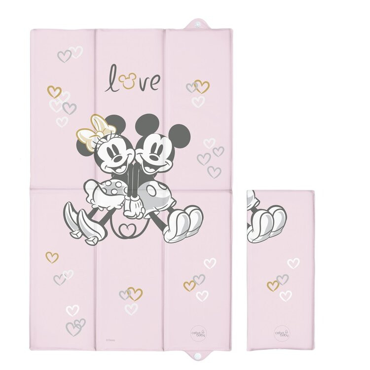 Ceba Baby Podložka cestovní Disney Minnie & Mickey Pink 50 x 80