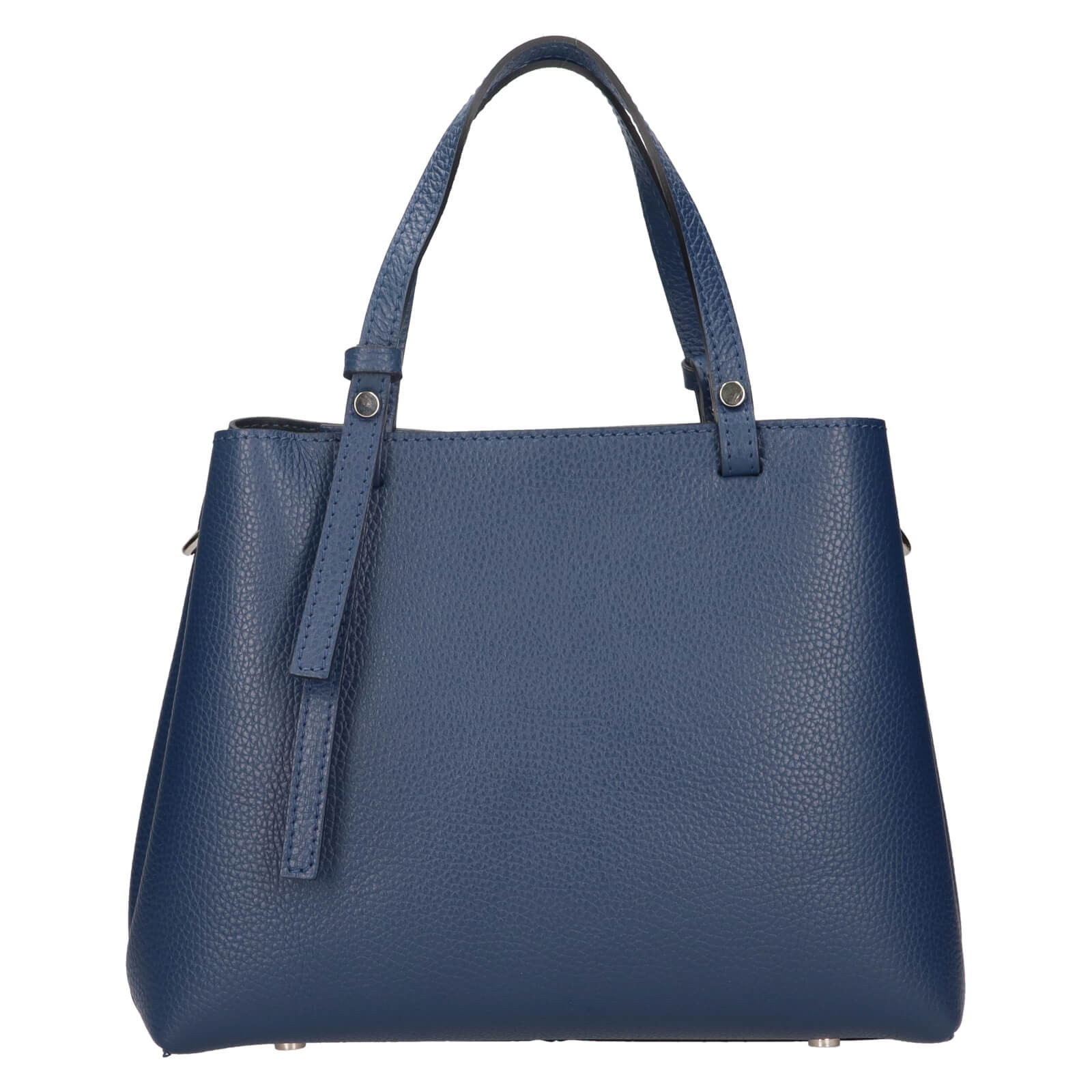 Dámská kožená kabelka Italia Gabby - tmavě modrá