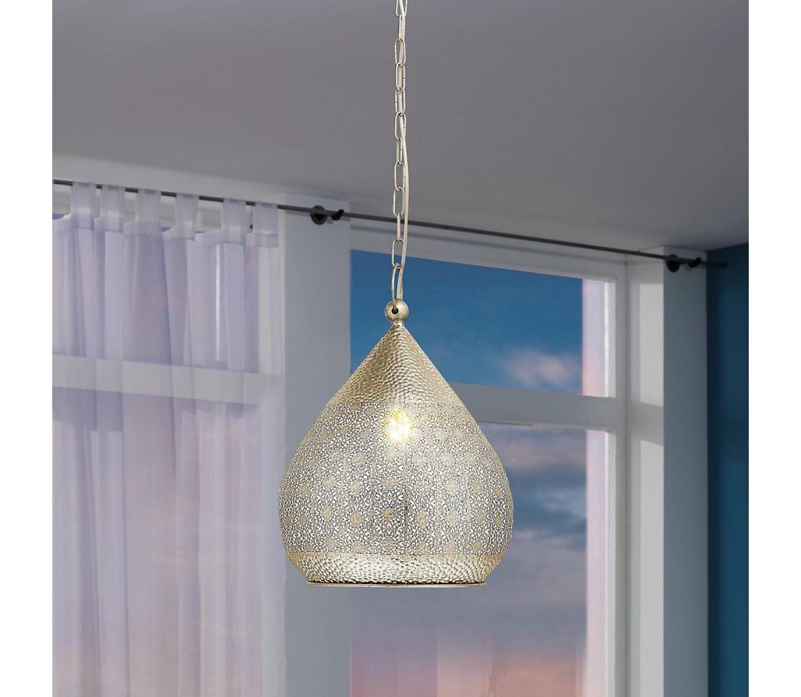 Eglo Eglo 49768 - Závěsné svítidlo MELILLA 1xE27/60W