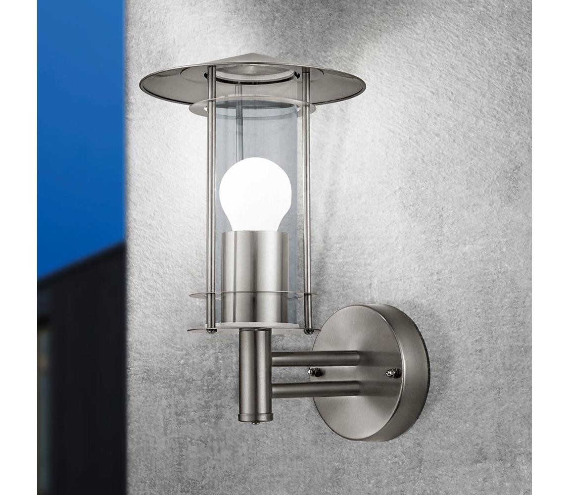 Eglo Eglo 30184 - Venkovní lampa LISIO 1xE27/60W/230V IP44