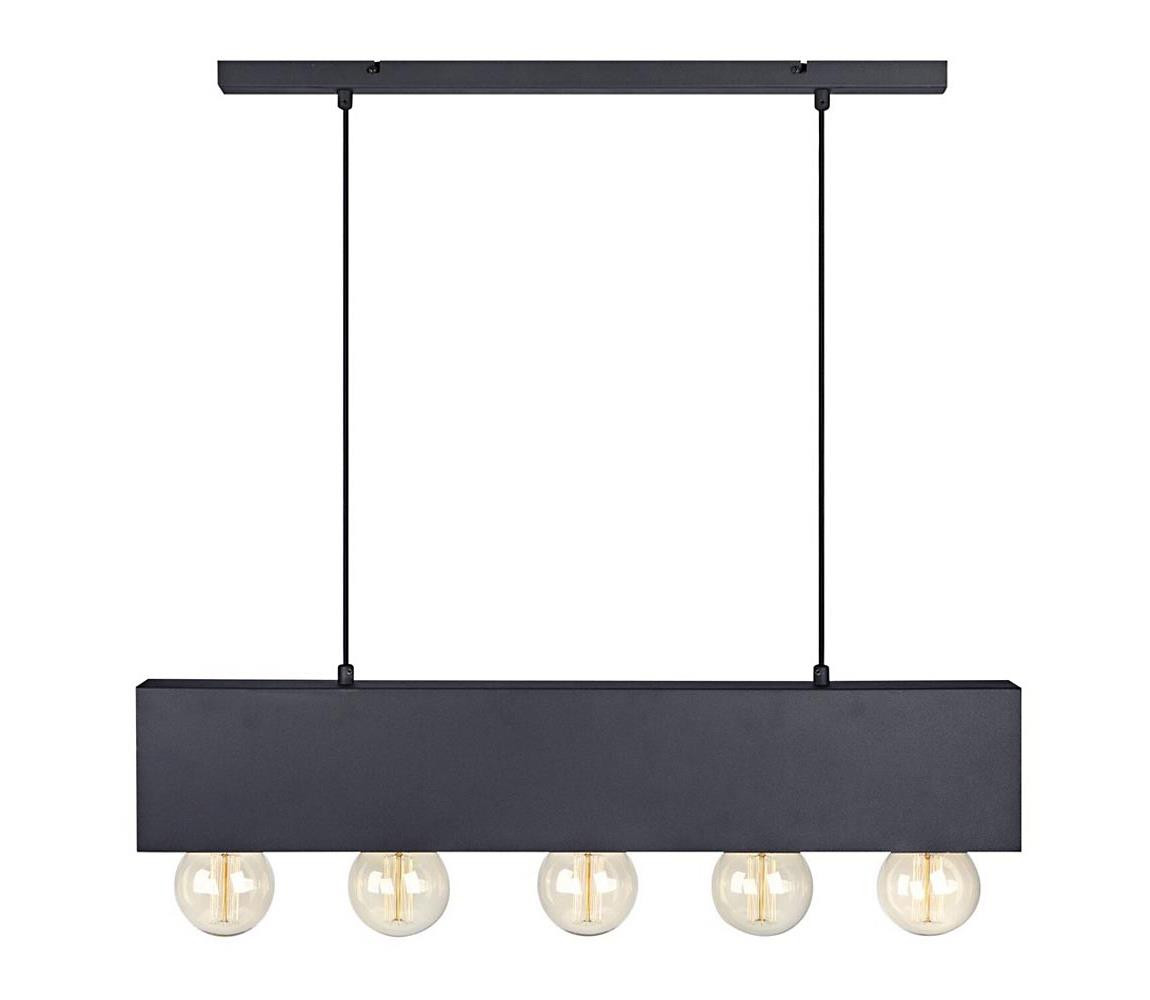 Markslöjd Markslöjd 107037 - Lustr na lanku COUTURE 5xE27/40W/230V černá