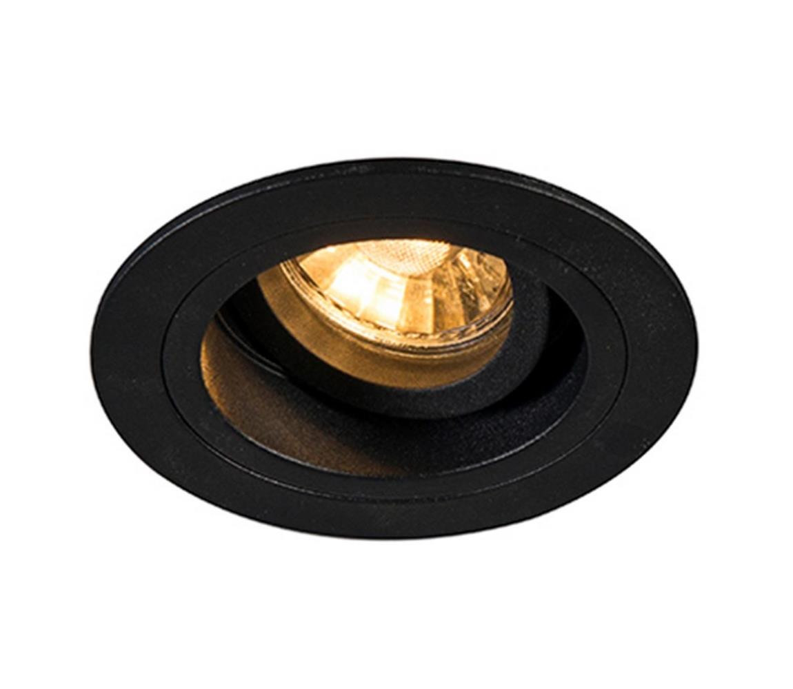 Zuma Line Zuma Line 92700 - Podhledové svítidlo CHUCK DL ROUND 1xGU10/50W/230V černá