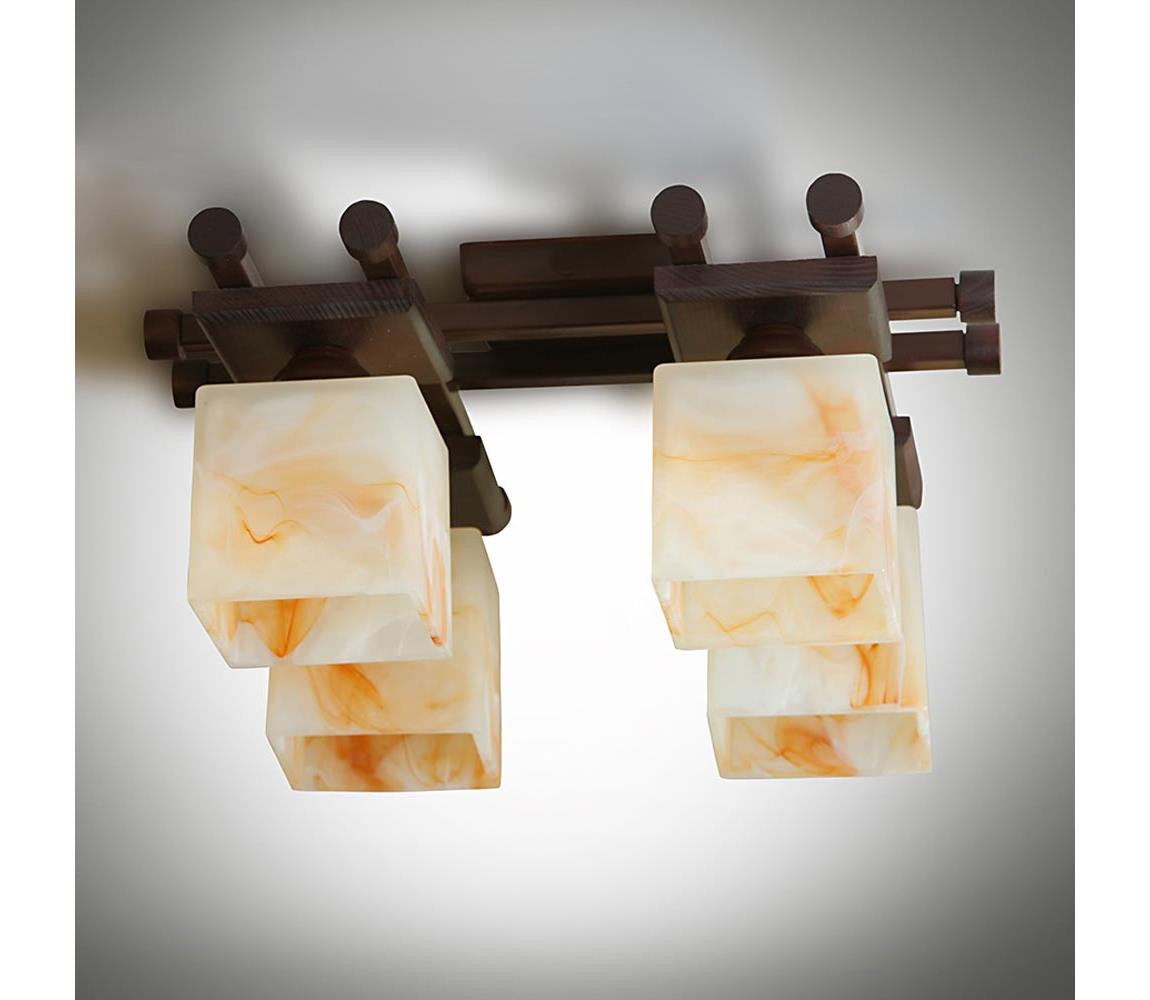 Přisazený lustr TRILLENIUM 4xE27/60W/230V