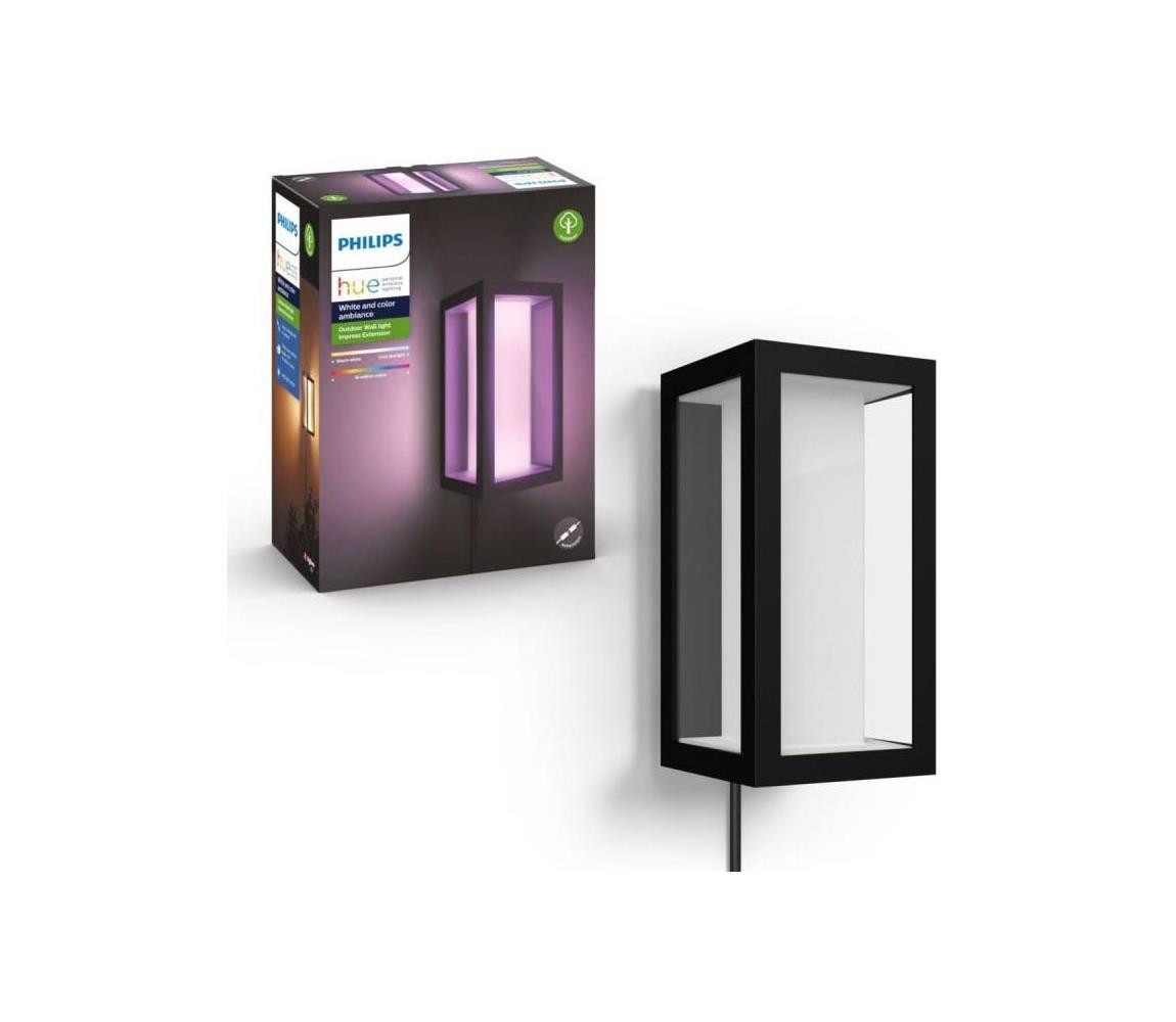 Philips Philips 17459/30/P7 - LED RGB Venkovní svítidlo Hue IMPRESS 2xLED/8W/24V IP44