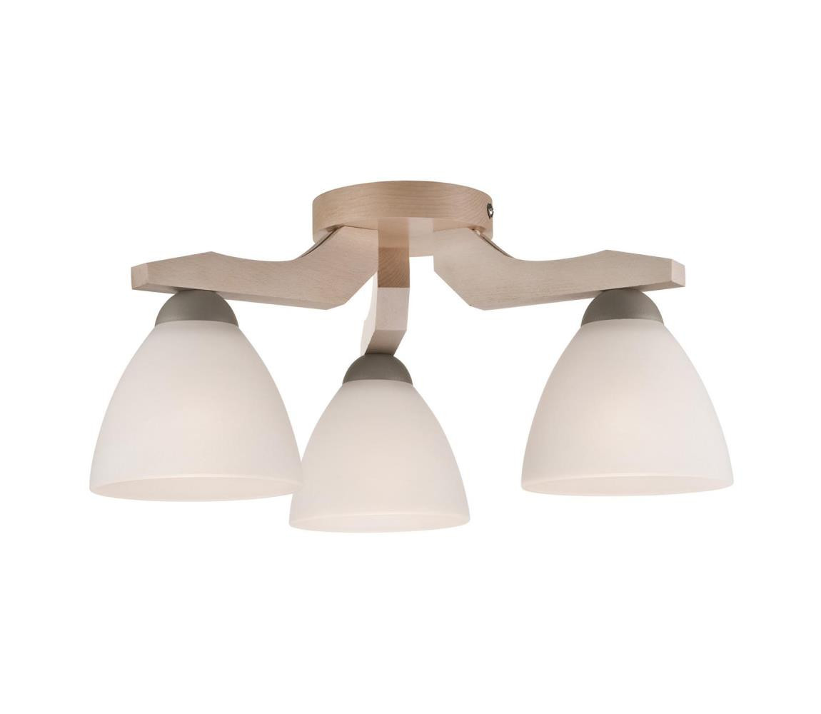 Přisazený lustr ADRIANO 3xE27/60W/230V - FSC certifikováno