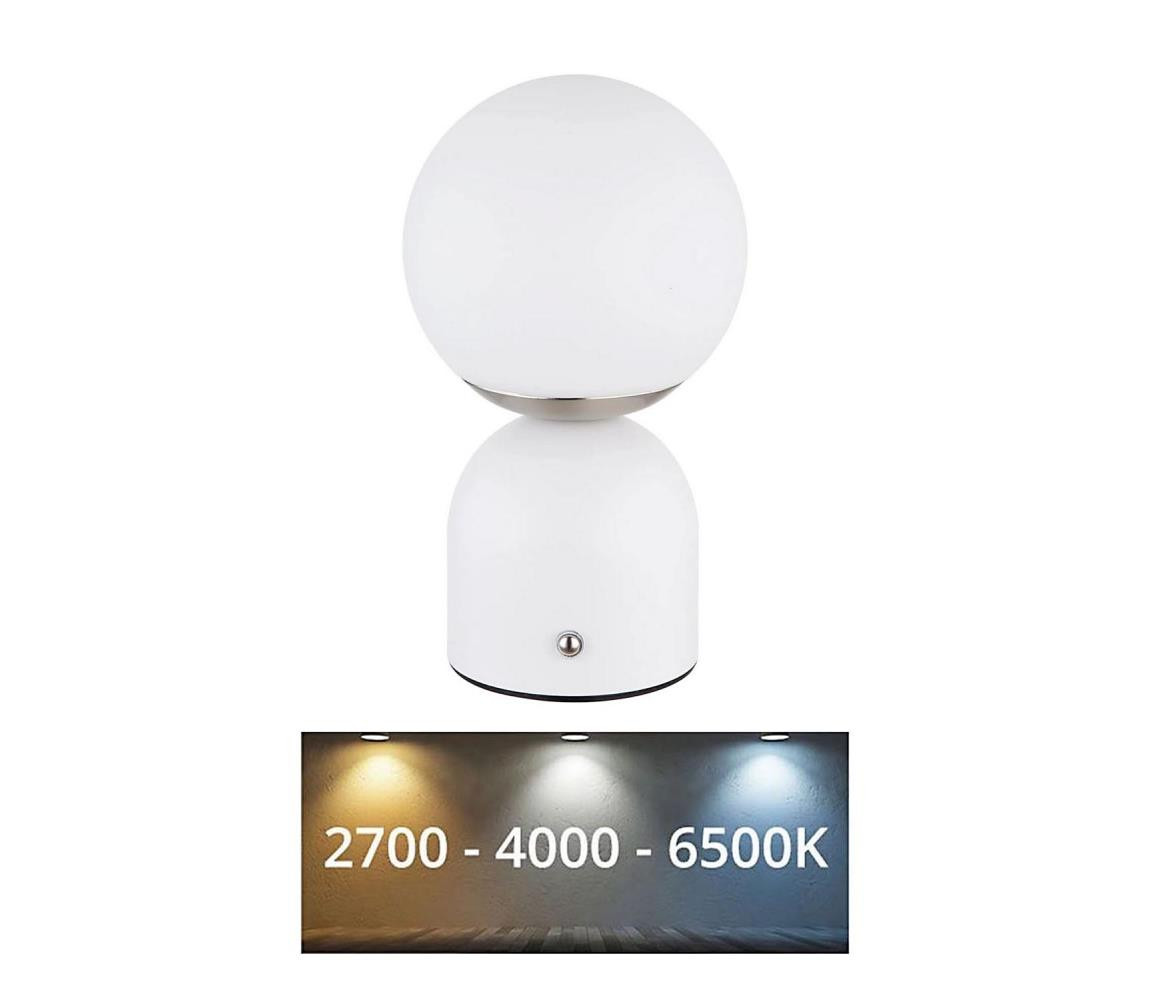 Globo Globo 21006W - LED Stmívatelná dotyková stolní lampa JULSY LED/2,5W/3,7V bílá