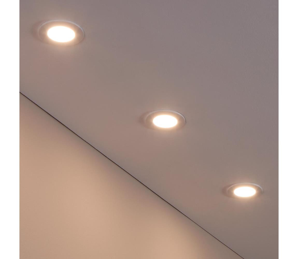 Eglo Eglo 31741 - SADA 3xLED Stmívatelné svítidlo FUEVA-Z 1xLED/2,8W/230V IP44 bílá