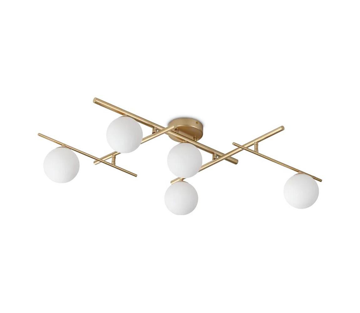 Ideal Lux Ideal Lux - LED Přisazený lustr ATLAS 5xG9/3W/230V zlatá