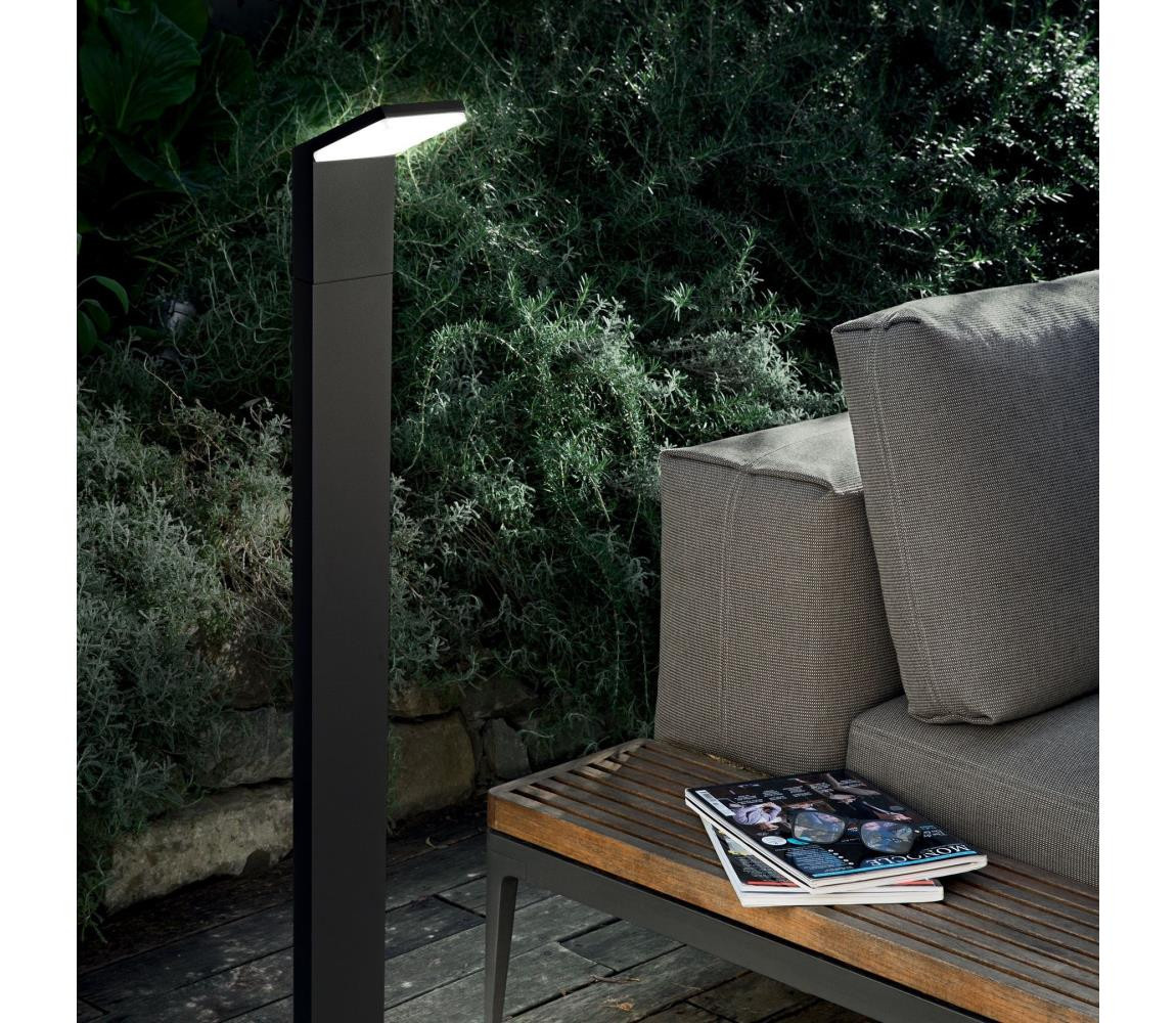 Ideal Lux Ideal Lux- LED Venkovní lampa STYLE LED/8,5W/230V 4000K 100 cm CRI 90 IP54 černá