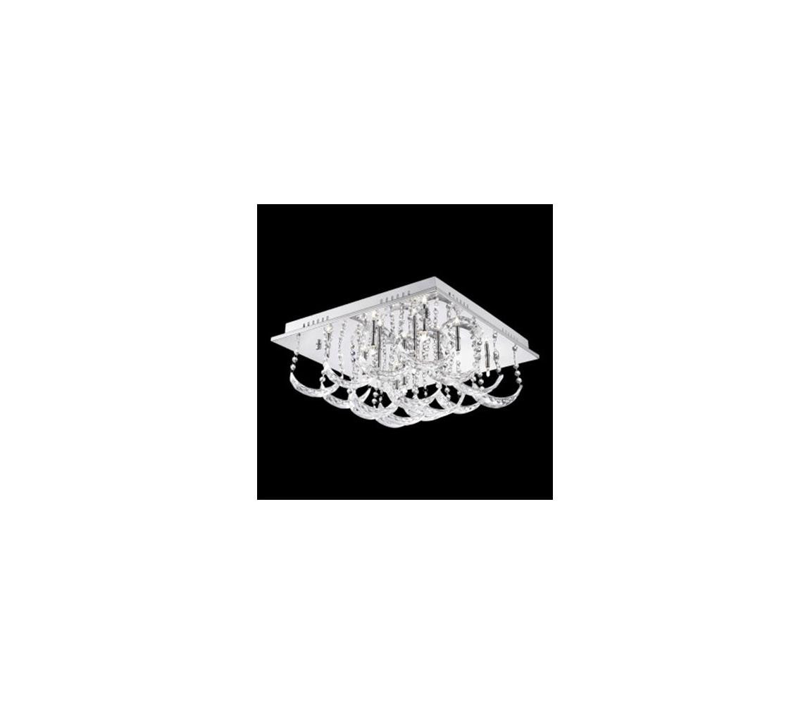 Luxera LUXERA  - Stropní svítidlo BACARAT 12xG4/20W/230V