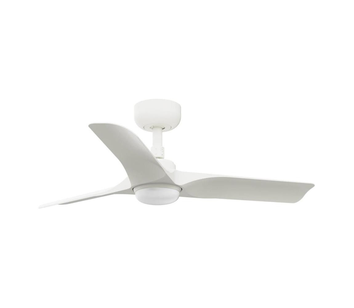 FARO Barcelona FARO 33824WT-1TW - LED Stm. str. vent. HEY S LED/10W/230V bílá pr. 90 cm WT + DO