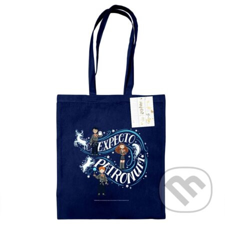 Nákupná taška Harry Potter - Expecto Patronum, modrá - Pyramid International