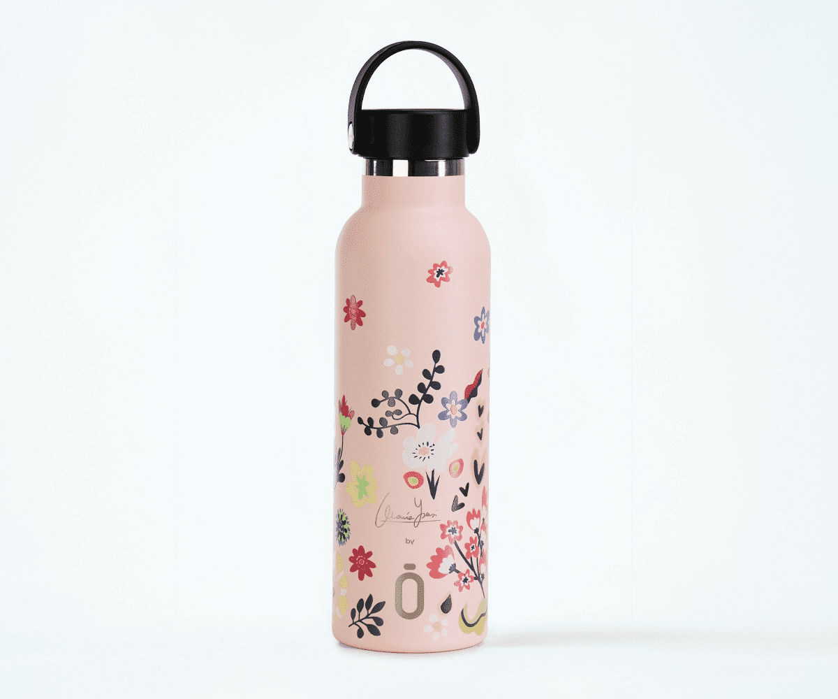 RUNBOTT Termoláhev 600 ml Bloom Cotton Candy
