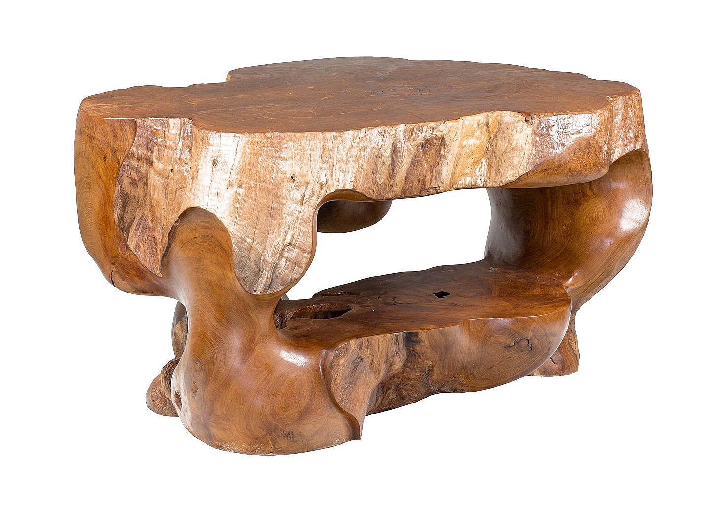 DEOKORK Teakový stolek BRANCH XXI