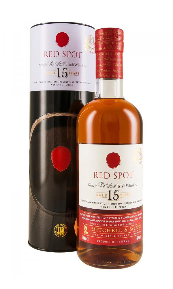 Red Spot 15 yo Single Pot Still 46% 0,7 l
