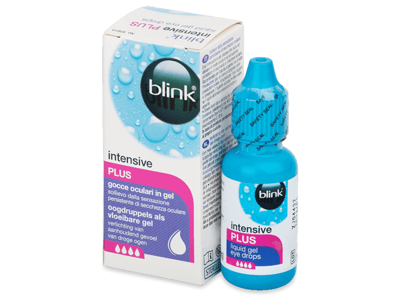 Johnson & Johnson Oční kapky Blink intensive Plus Gel 10 ml