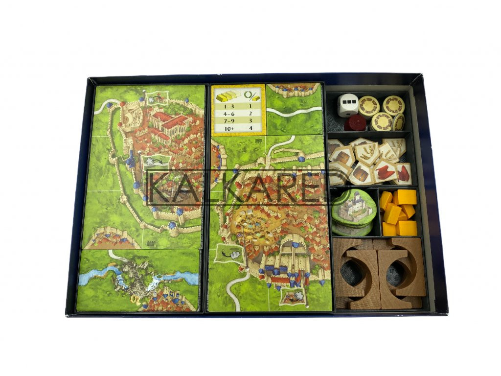 Kalkared Carcassonne Insert (923)