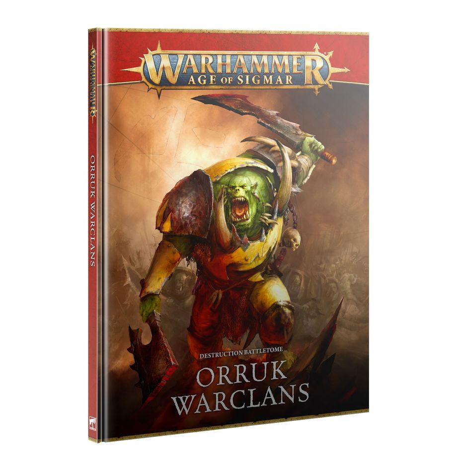 Games Workshop Warhammer: Age of Sigmar – Destruction Battletome – Orruk Warclans