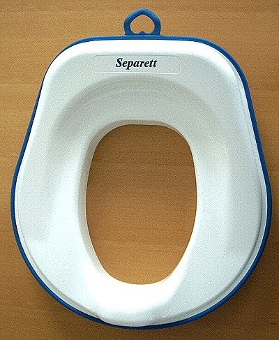Separett Model 1000 blue - univerzální dětské sedátko H-1000B - modré