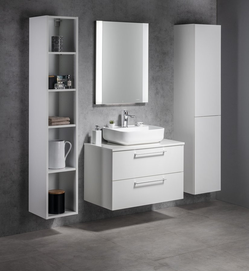 Sapho Koupelnový set CIRASA 81, bílá lesk