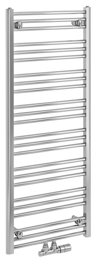 Bruckner ALBRECHT otopné těleso 500x1250mm, středové připojení, chrom