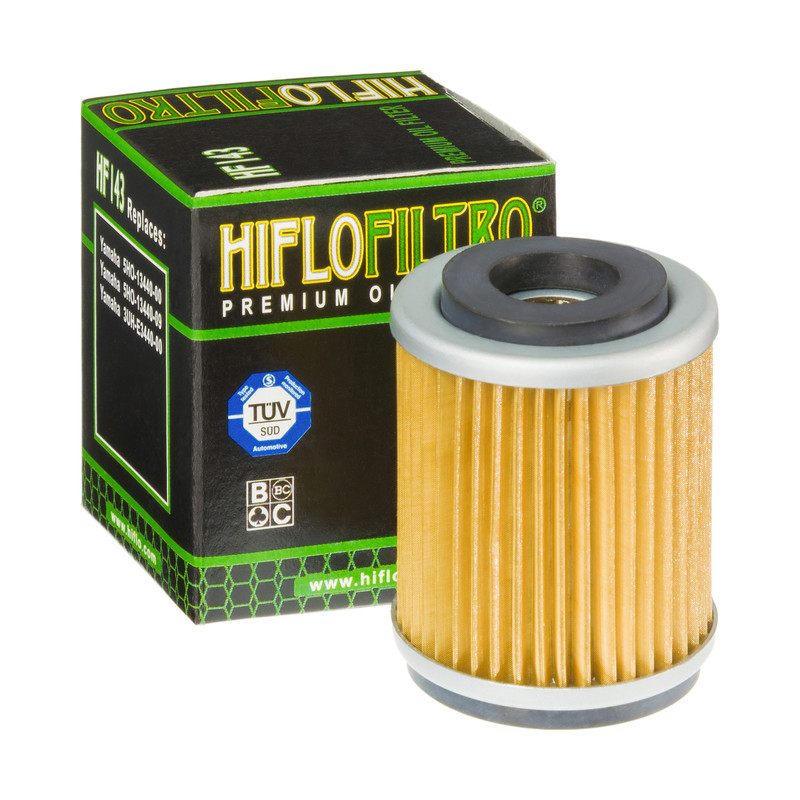 Hiflofiltro Olejový filtr Hiflofiltro, Yamaha Cygnus / MBK Flame 125 (95-03) HF143