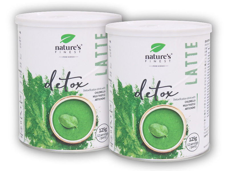 Nature's Finest 2x Detox Latte 125g