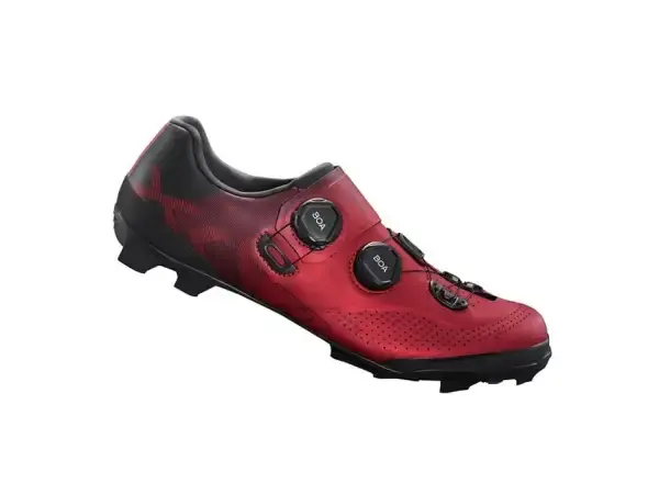 Shimano SH-XC702MR pánské MTB tretry červená vel. 41