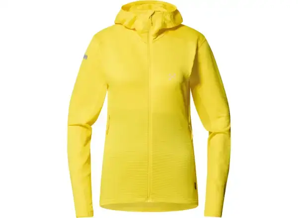 Haglöfs L.I.M Mid Multi Hood dámská mikina s kapucí žlutá vel. M