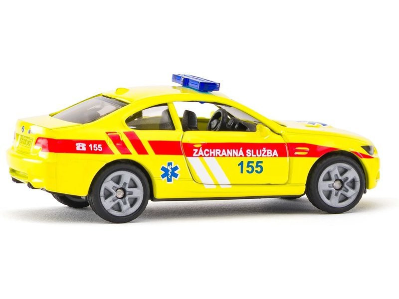 SIKU česká verze - Ambulance BMW M3 Coupé