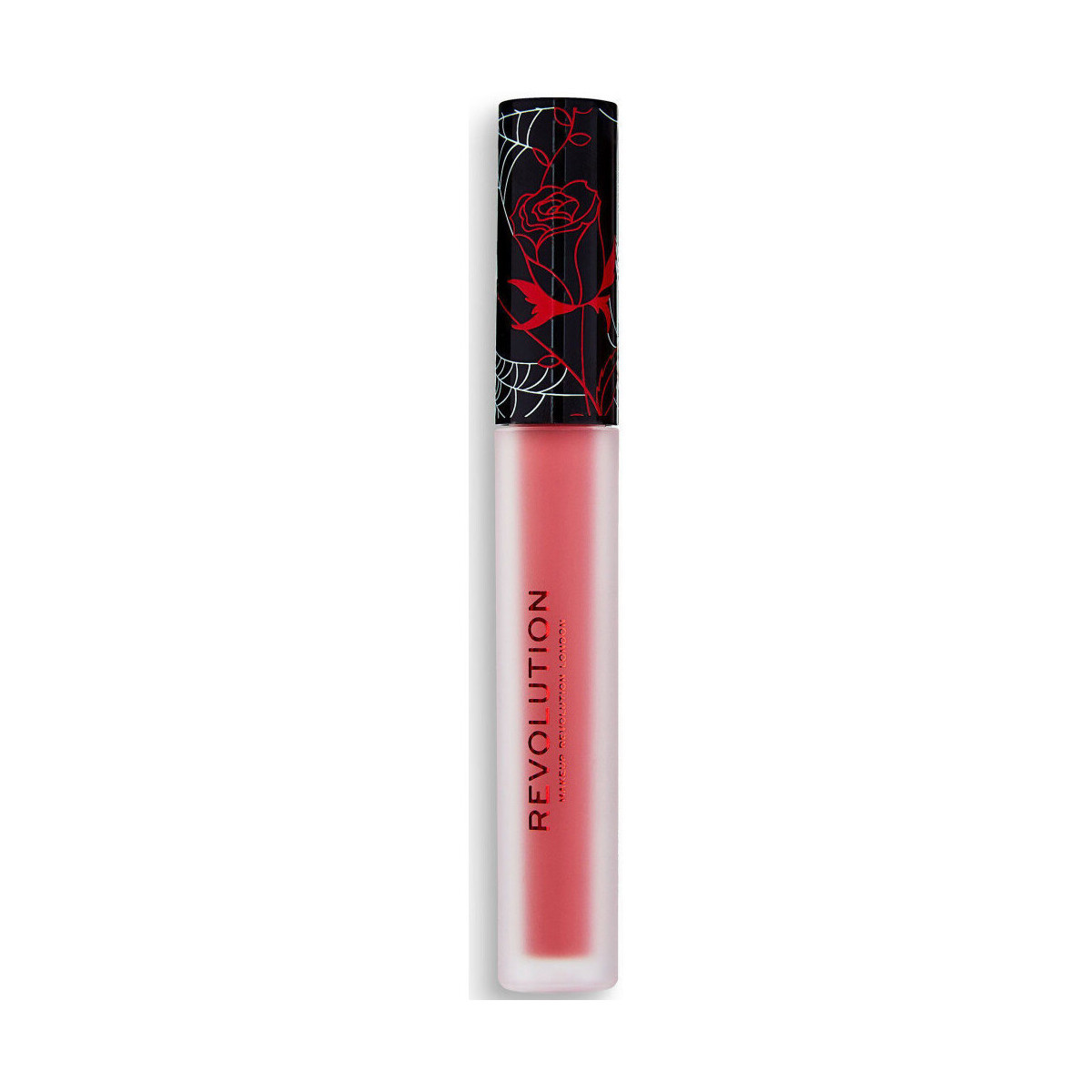 Makeup Revolution  Vinyl Liquid Lipstick - Bewitched  Hnědá