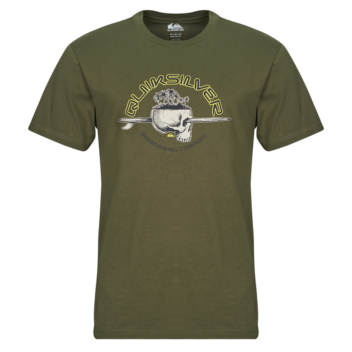 Quiksilver  SKULL LINES SS  Khaki