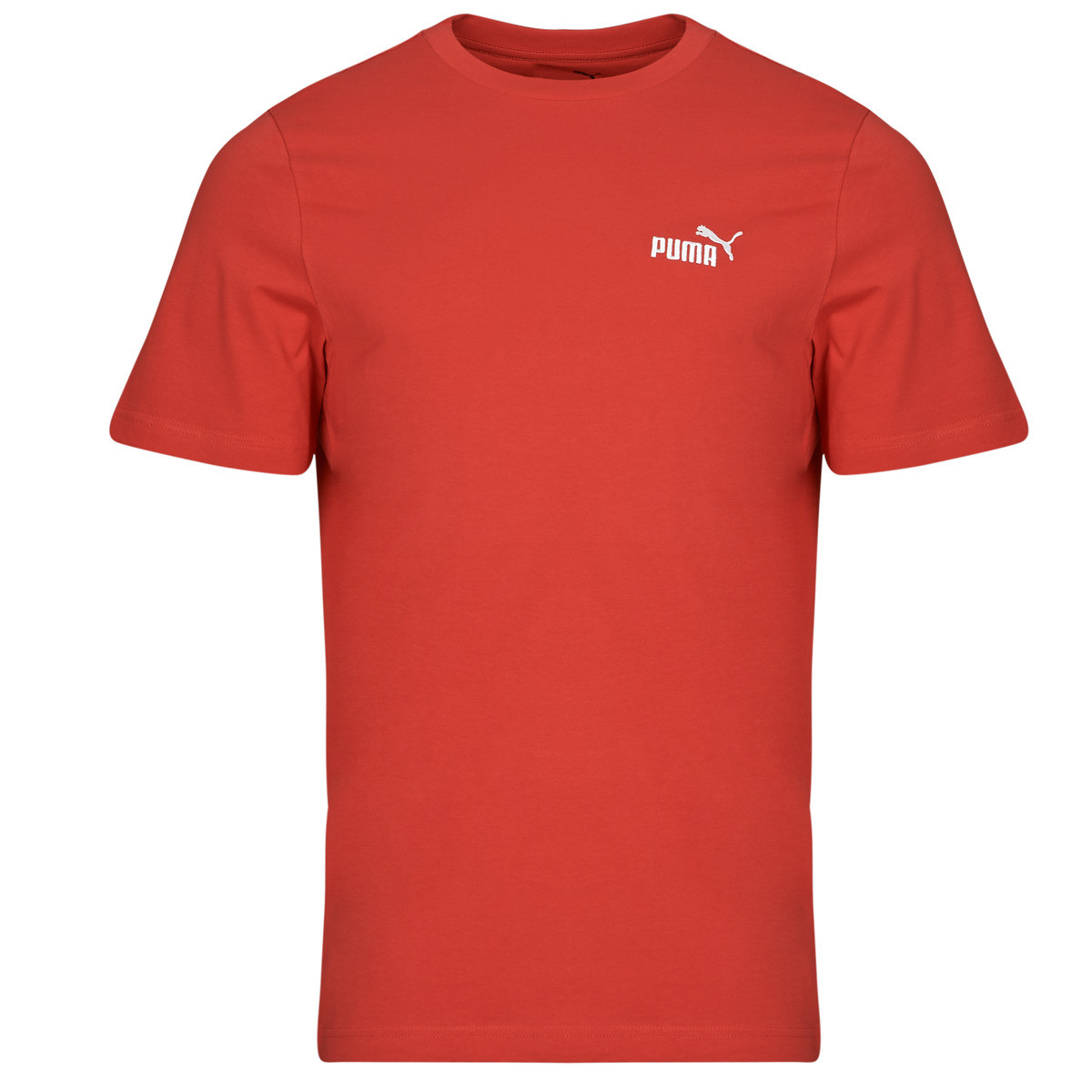Puma  ESS SMALL LOGO TEE  Červená