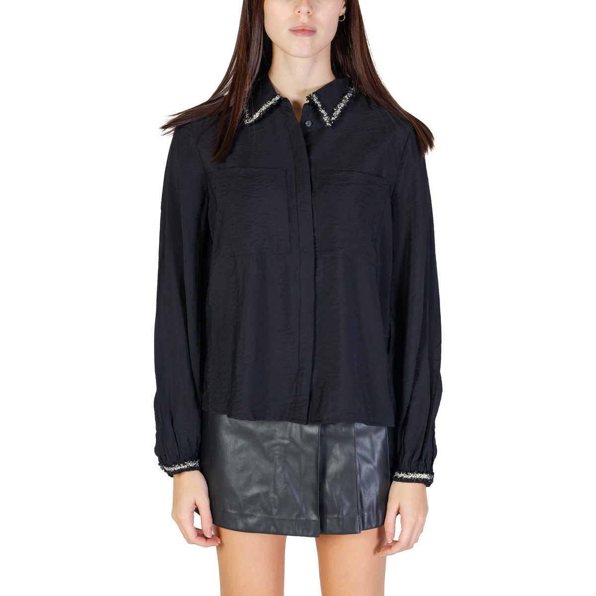 Vila  VIDOGMA O-NECK LS 14101545  Černá