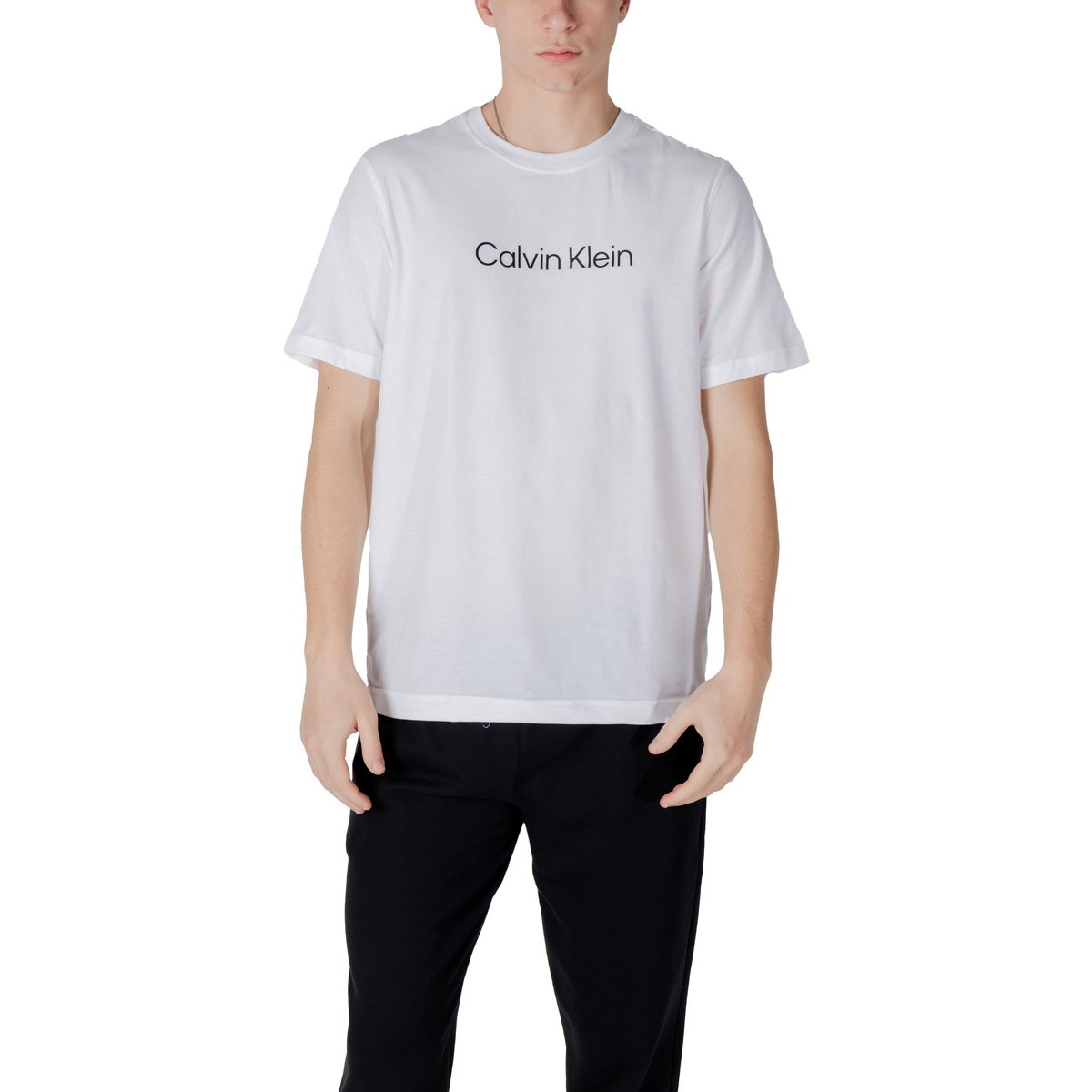 Calvin Klein Sport  GRAPHIC S/S LVGMS5K182  Bílá