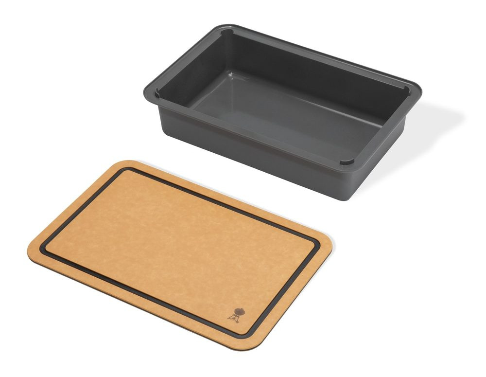 Nádoba s prkénkem / víkem Weber Works