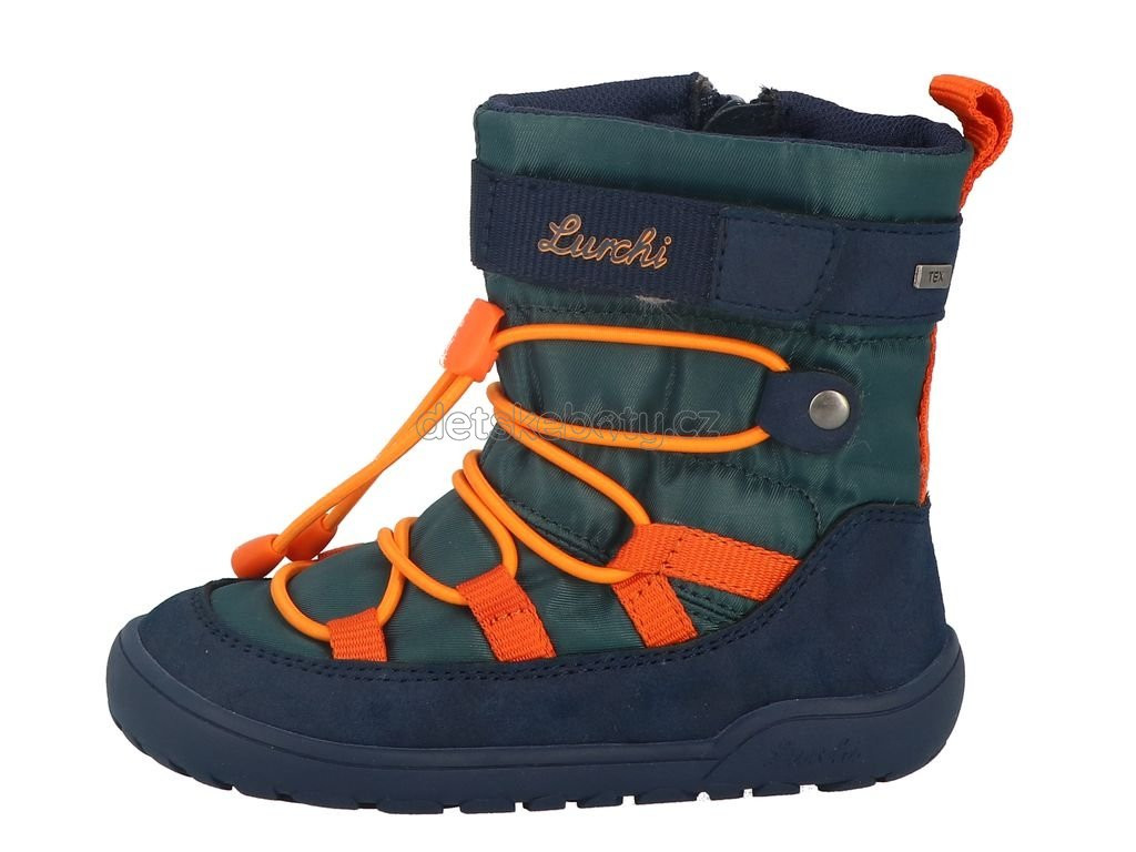 Dětské zimní boty Lurchi 84L0013006 petrol Velikost: 33