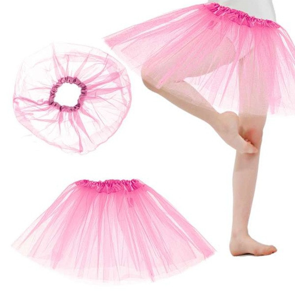 Tylová růžová sukýnka