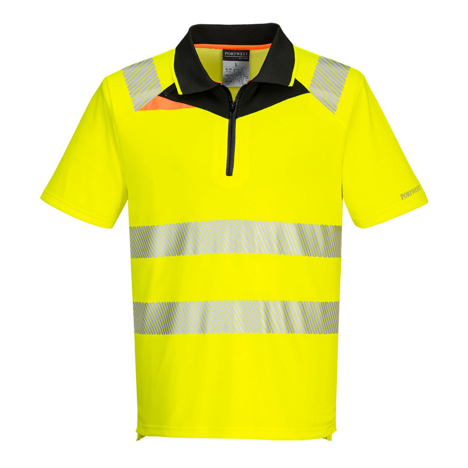 Portwest DX412 Polokošile reflexní žlutá  3XL