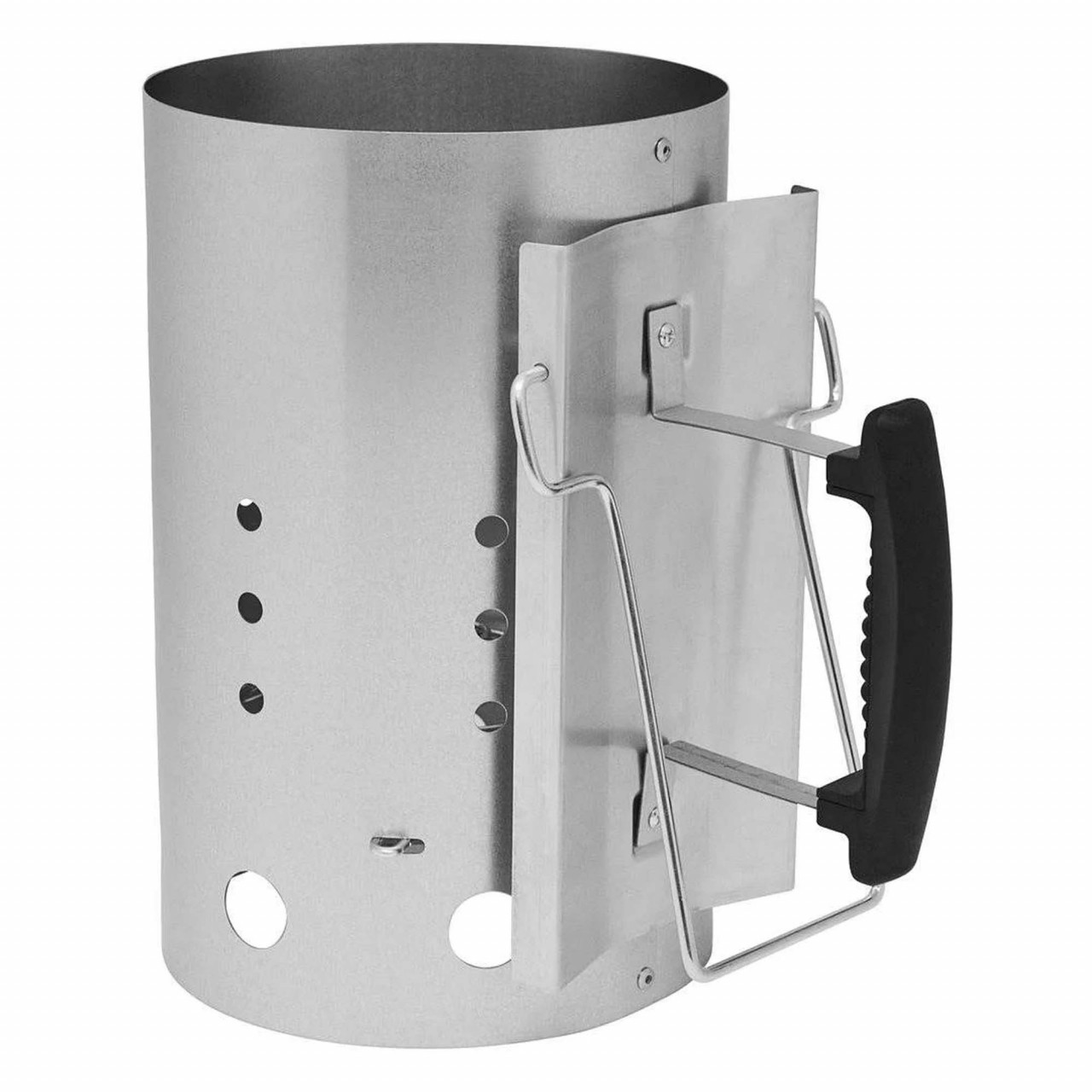 Podpalovací a startovací komín Dellinger SmokeFire - stříbrný