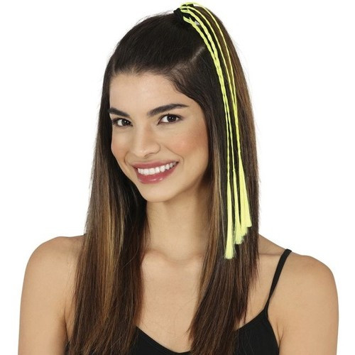 Copánky na gumičcce žluté 35 cm 3 ks