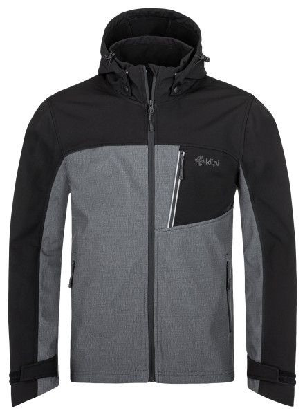 Pánská softshellová bunda Kilpi RAVIO-M Tmavě šedá XXL