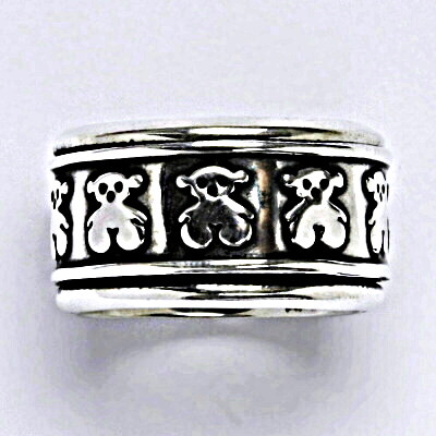 Stříbrný prsten s patinou, prsten ze stříbra,váha 11,86 g