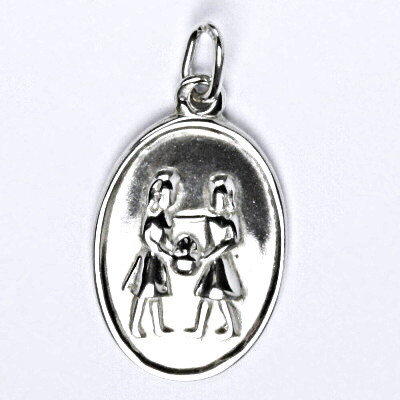 Stříbrný přívěsek znamení blíženec, váha 2,12 g