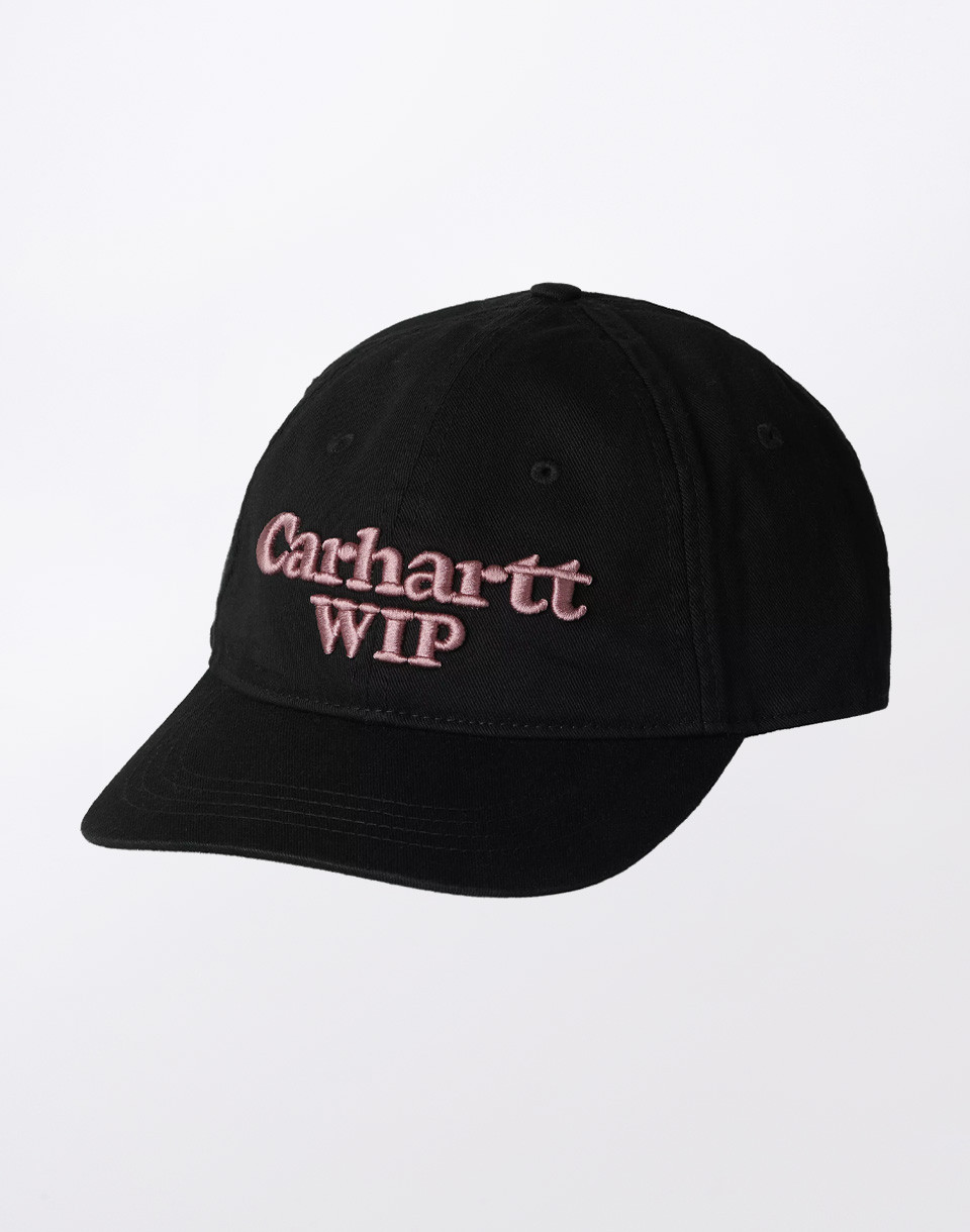 Carhartt WIP Script Cap Black/Hortensia
