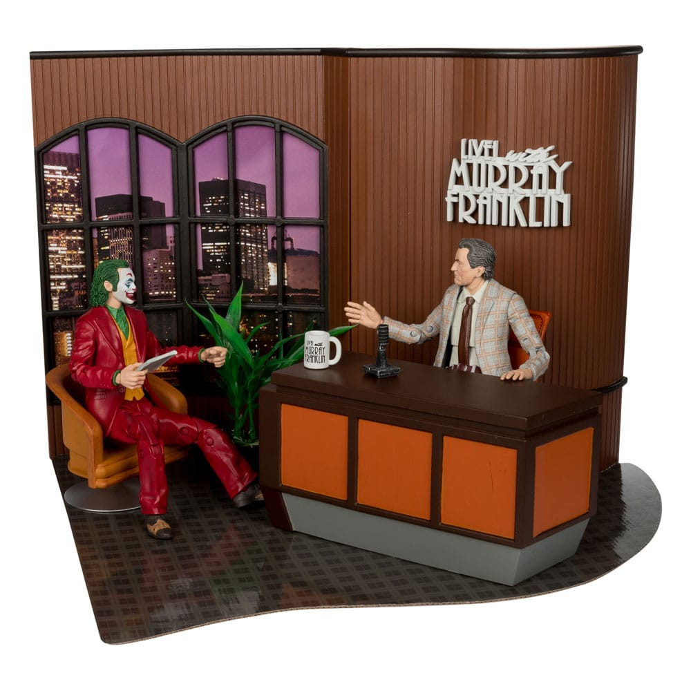 McFarlane | Joker - sběratelské diorama a figurky The Joker (Live with Murray Franklin) Limited Edition (DC Multiverse) 18 cm