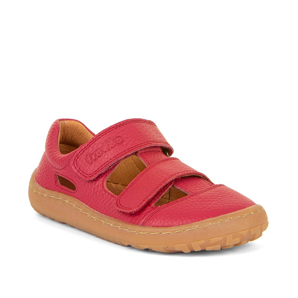 Dívčí barefoot sandály SANDAL Red Froddo G3150266-5 červená - 24