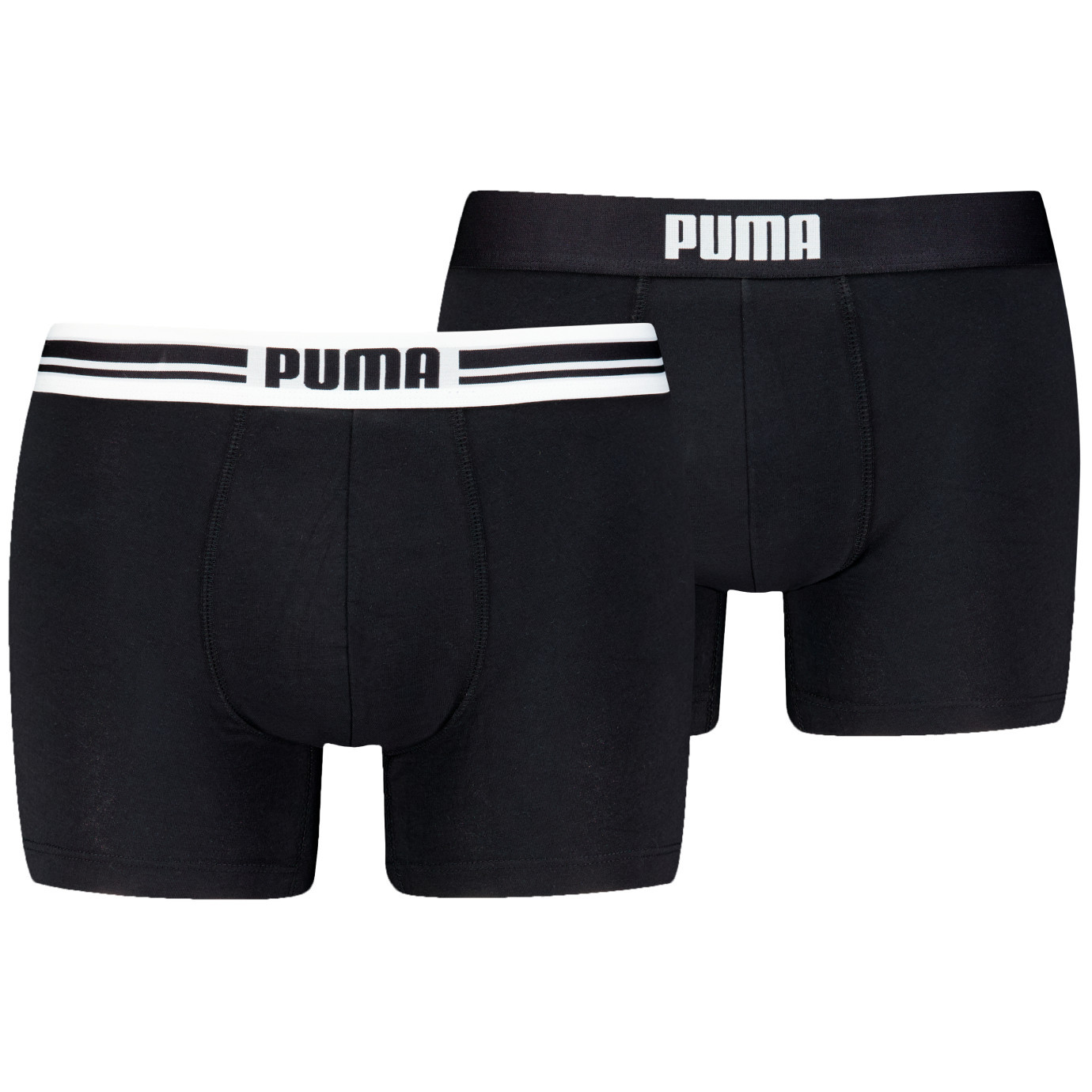 Pánské boxerky Puma Everyday Placed Logo Boxer 2P Velikost: L / Barva: černá