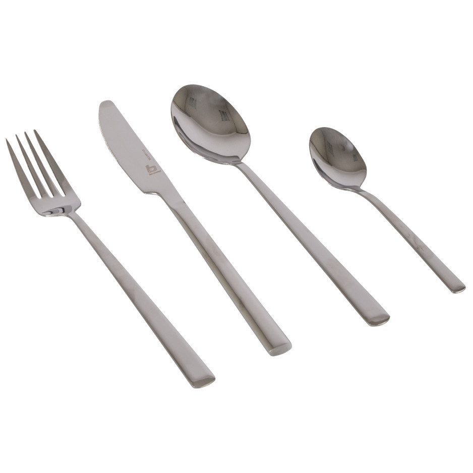 Sada příborů Bo-Camp Cutlery set 4 pcs Barva: stříbrná