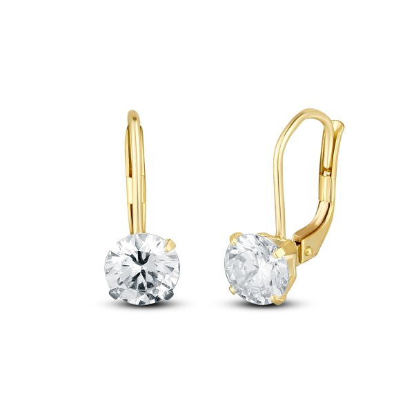 Náušnice se syntetickými kameny 236-323-P31363 1.65g